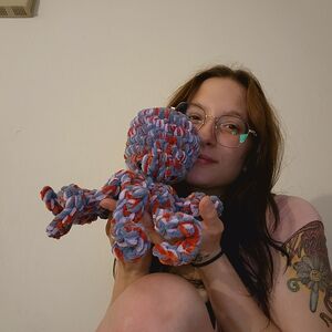 Plush Octopus Stuffed Animal - Multicolor
